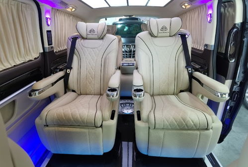 【全新改裝圖片案例,奔馳威霆改裝商務(wù)接待內(nèi)飾航空座椅沙發(fā)床】-